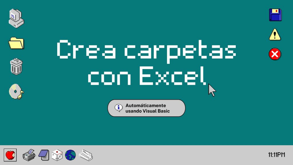 Portada Crear carpetas con Visual Basic