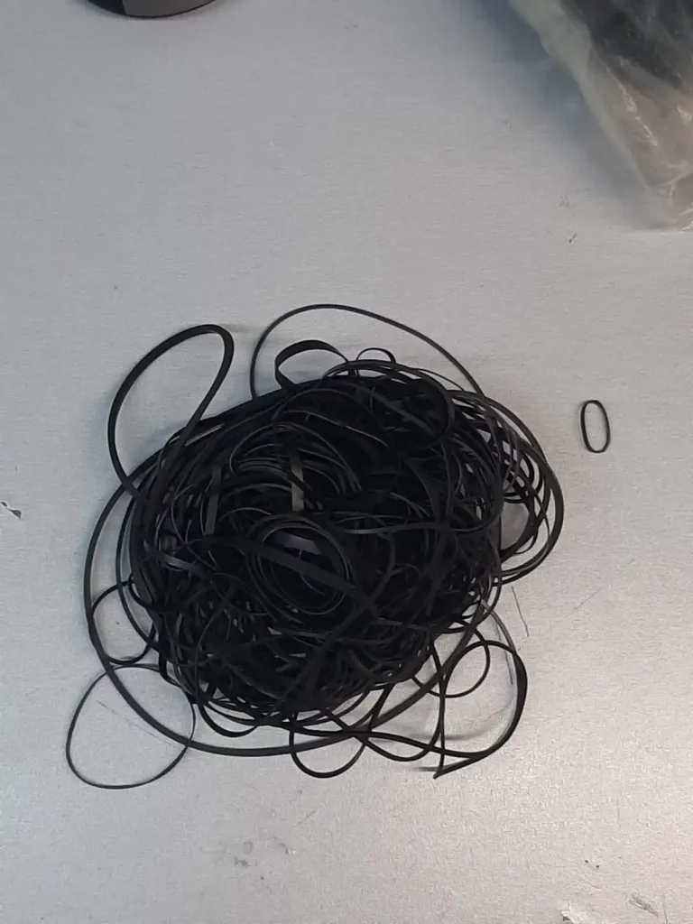 Productos esenciales 3: gomas elásticas