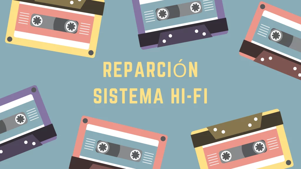 Imagen destacada un sistema Hi-Fi tres averías